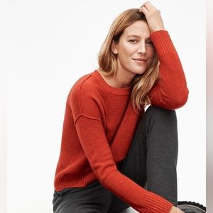 Eileen Fisher recycled cashmere boxy sweater - size L/XL